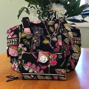 Vera Bradley Bag & Matching Wallet